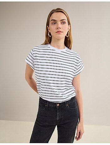 Camiseta a rayas, MO Fashion