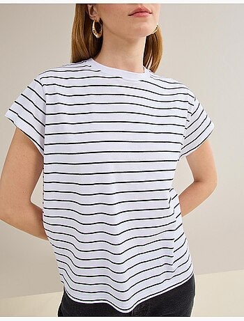 Camiseta a rayas, MO Fashion