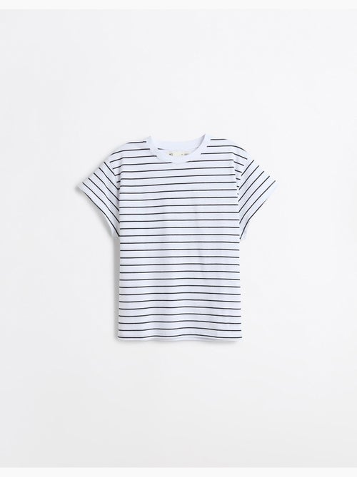 Camiseta a rayas, MO Fashion - Kiabi Camiseta a rayas, MO Fashion - Kiabi