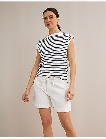 Camiseta a rayas, MO Fashion