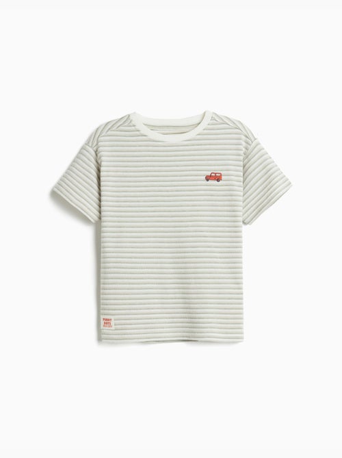 Camiseta a rayas, MO Fashion - Kiabi Camiseta a rayas, MO Fashion - Kiabi