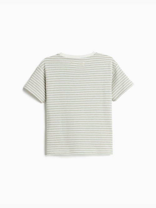 Camiseta a rayas, MO Fashion - Kiabi Camiseta a rayas, MO Fashion - Kiabi
