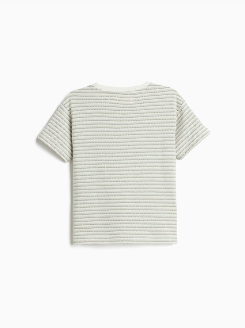 Camiseta a rayas, MO Fashion Verde - Kiabi