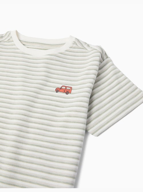 Camiseta a rayas, MO Fashion - Kiabi Camiseta a rayas, MO Fashion - Kiabi