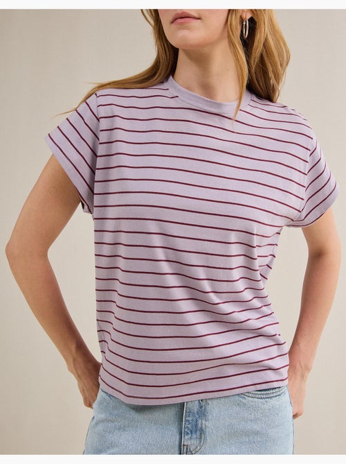 Camiseta a rayas, MO Fashion - Kiabi Camiseta a rayas, MO Fashion - Kiabi