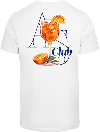 Camiseta a s club para hombre - mister tee
