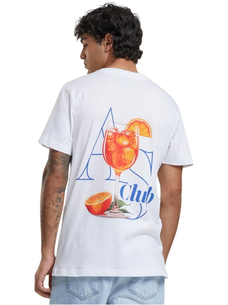 Camiseta a s club para hombre - mister tee Blanco - Kiabi
