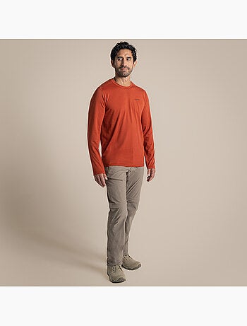 Camiseta abel de nosilife de manga larga para hombre - craghoppers