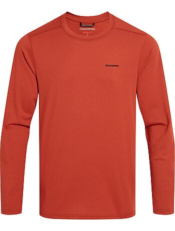 Camiseta abel de nosilife de manga larga para hombre - craghoppers