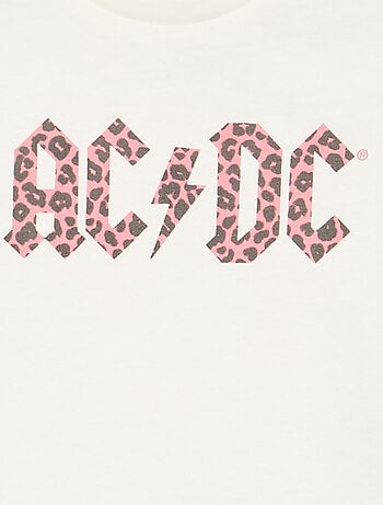 Camiseta 'AC DC' de manga corta
