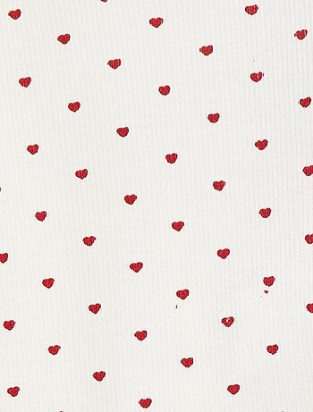 Camiseta acanalada de manga larga