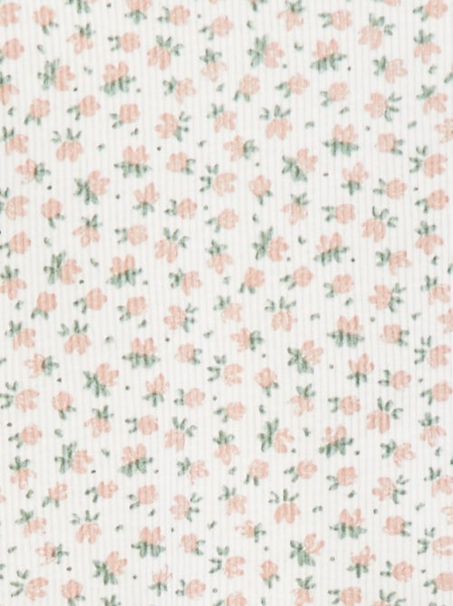 Camiseta acanalada de manga larga - Kiabi