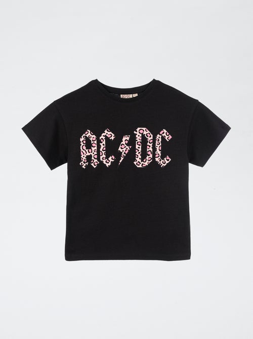 Camiseta 'AC/DC' de manga corta - Kiabi
