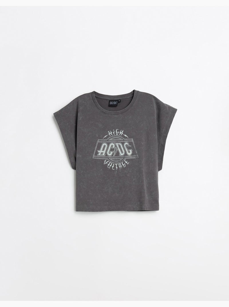 Camiseta AC/DC, MO Fashion Gris - Kiabi