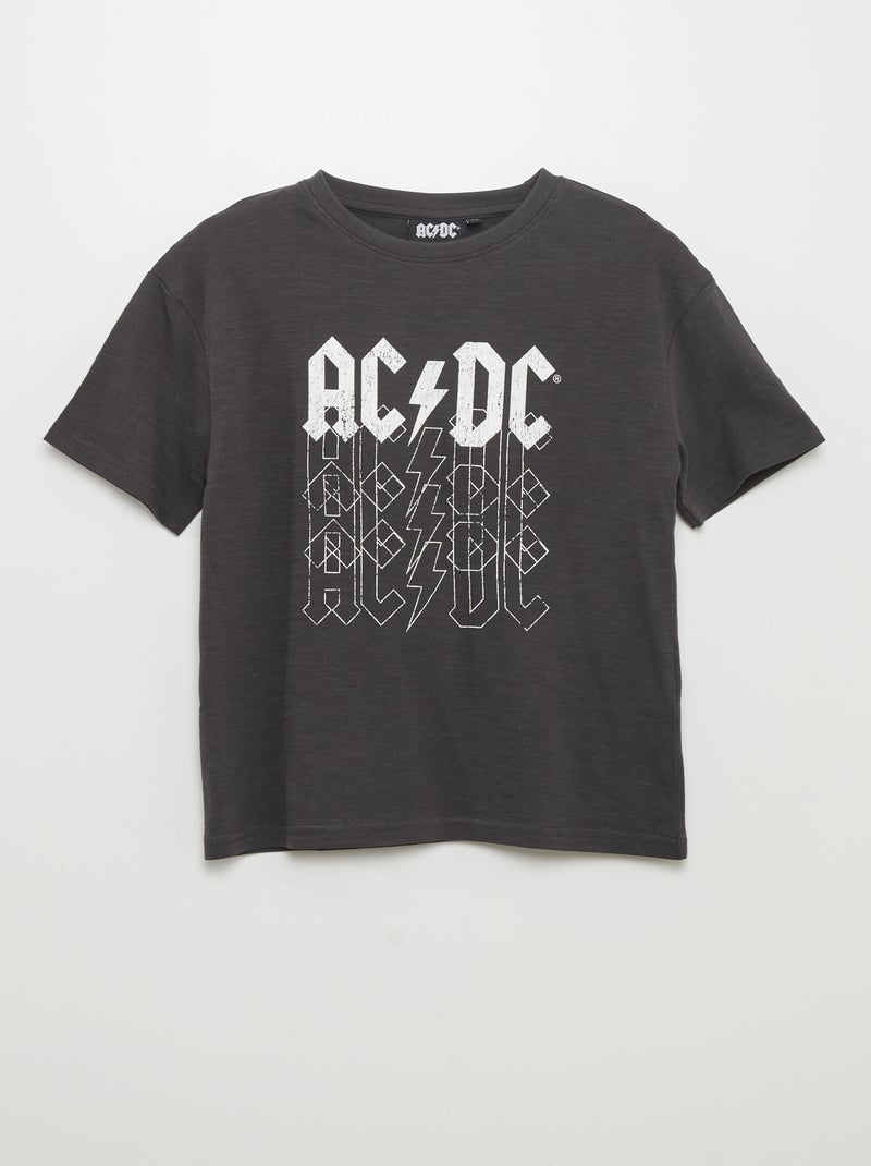 Camiseta 'AC/DC' NEGRO - Kiabi