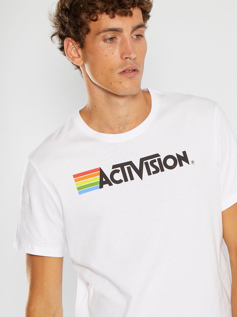 Camiseta 'Activision' Blanco - Kiabi