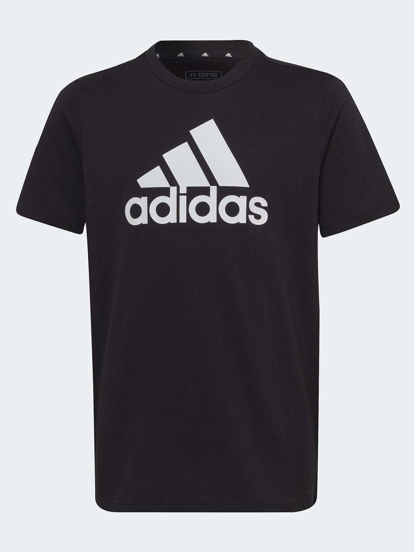 Camiseta 'Adidas' con cuello redondo NEGRO - Kiabi
