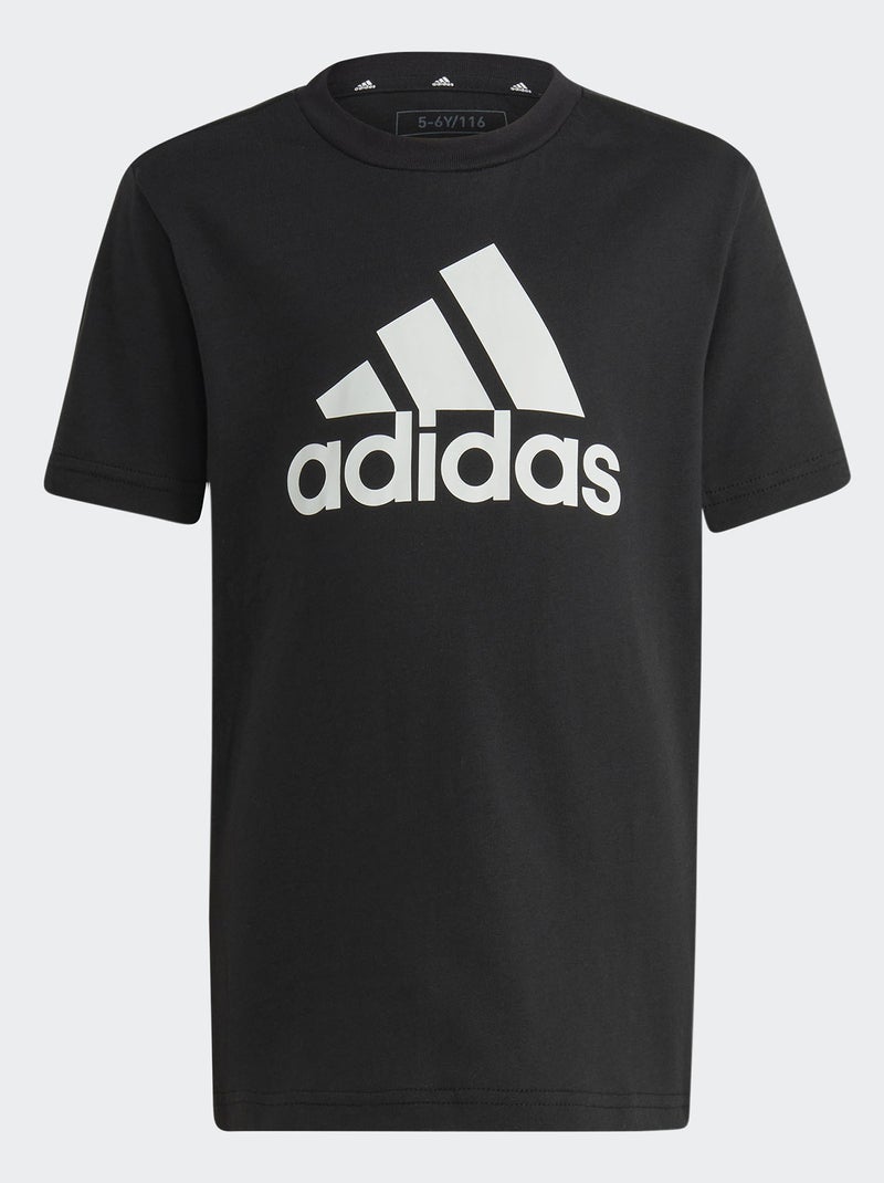 Camiseta 'Adidas' con cuello redondo NEGRO - Kiabi