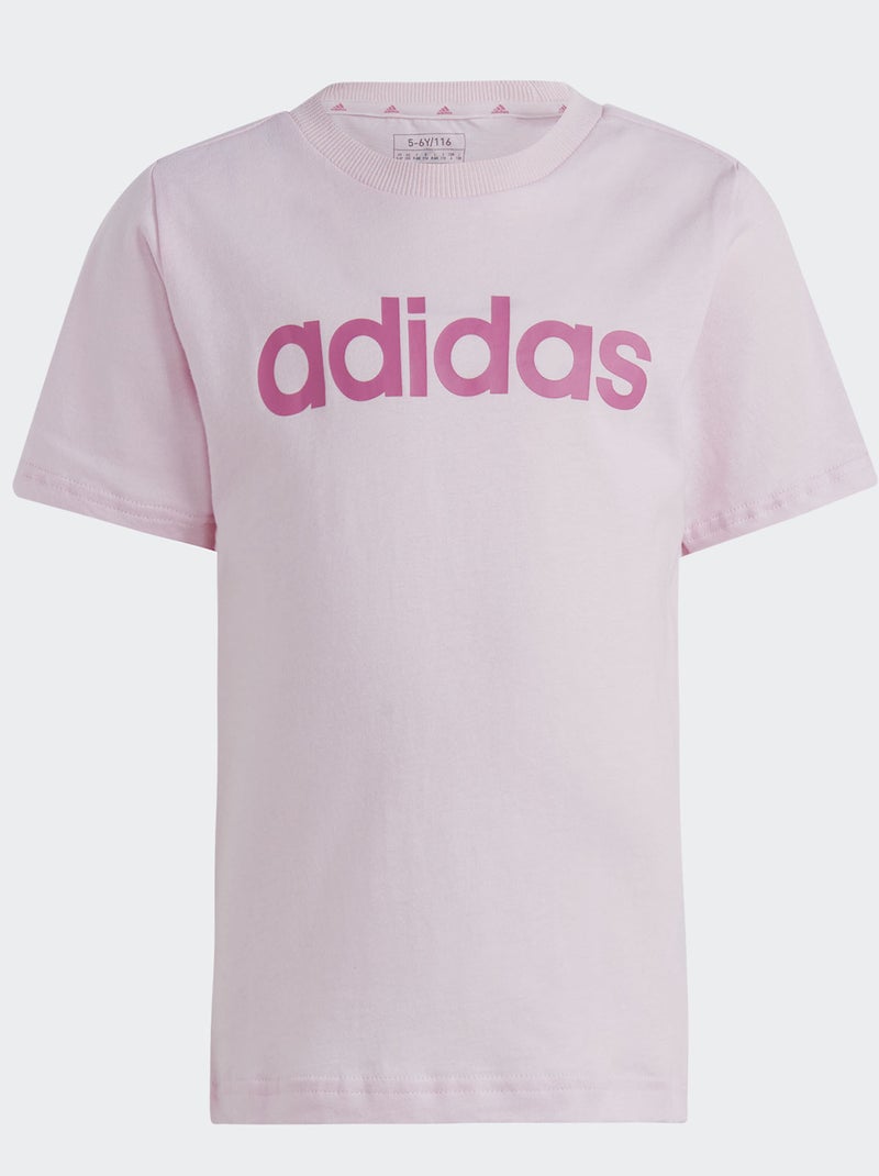 Camiseta 'Adidas' con cuello redondo ROSA - Kiabi