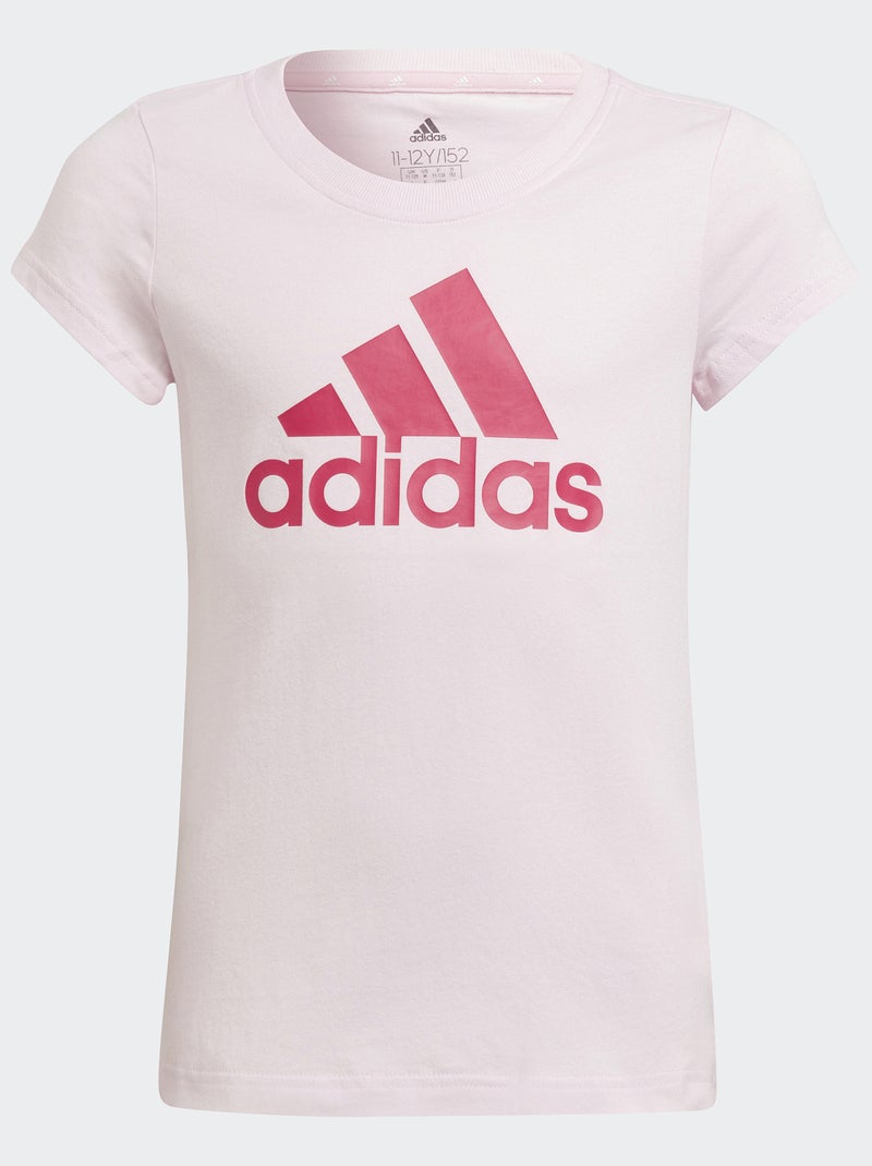 Camiseta 'adidas' con cuello redondo ROSA - Kiabi