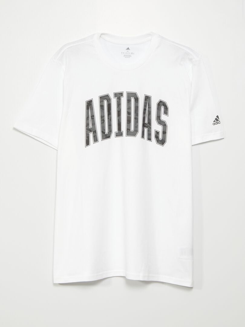 Camiseta 'Adidas' de punto BLANCO - Kiabi