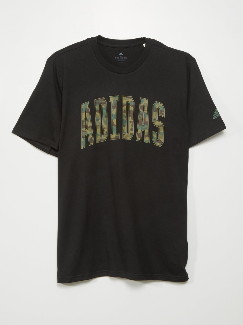 Camiseta 'Adidas' de punto NEGRO - Kiabi