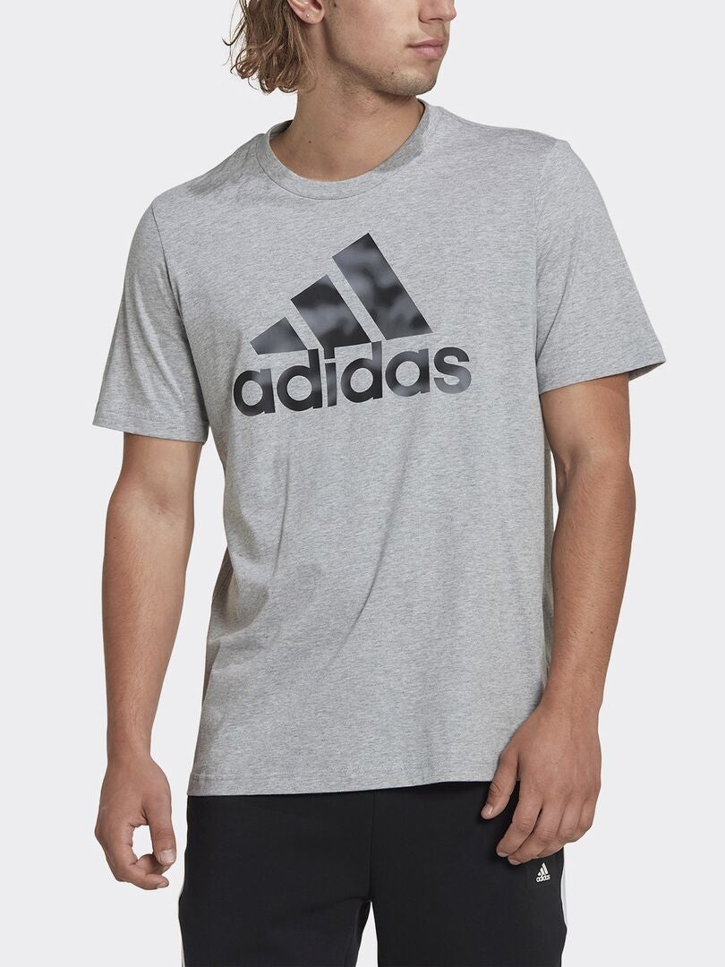 toxicidad oleada Hombre Camiseta 'adidas' - GRIS - Kiabi - 12.00€