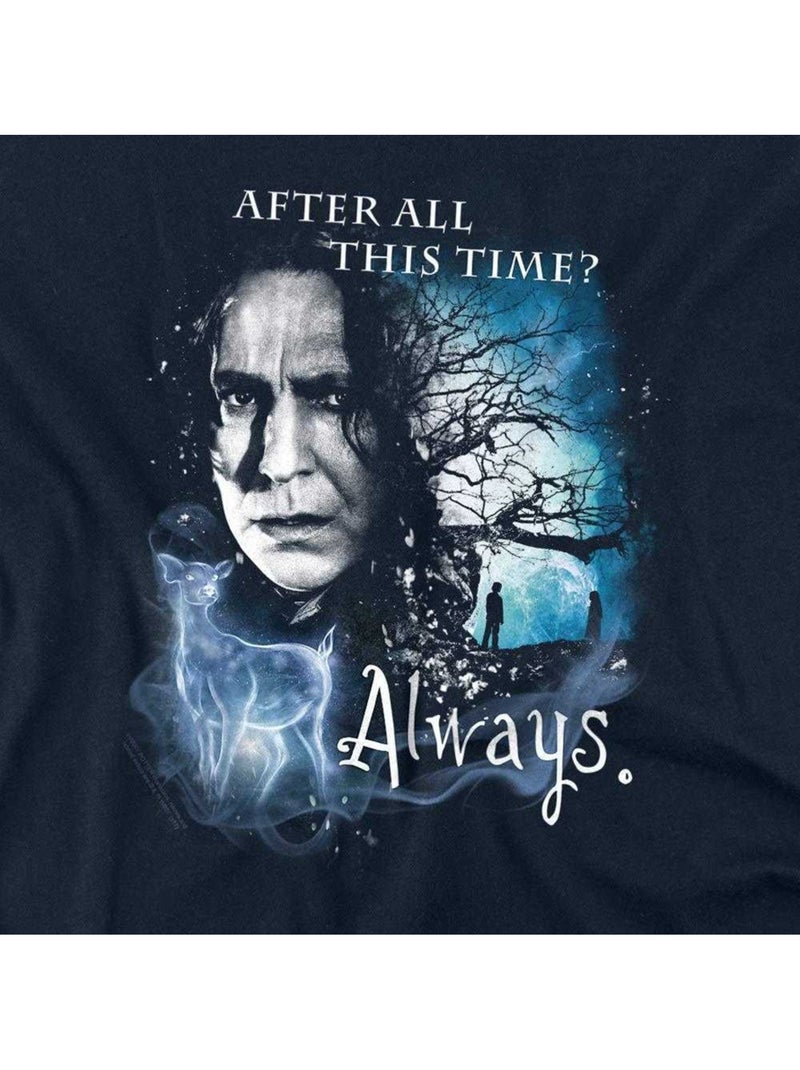 Camiseta after all this time always para adultos unisex - harry potter Azul marino - Kiabi