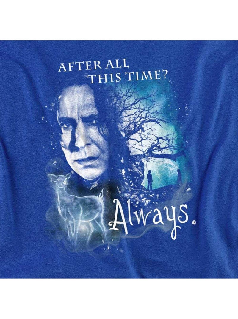 Camiseta after all this time always para adultos unisex - harry potter Azul real - Kiabi