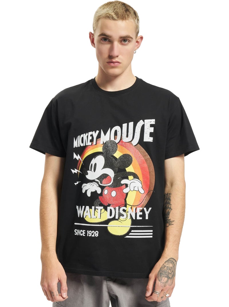 Camiseta after show de mickey mouse para hombre - merchcode Negro - Kiabi