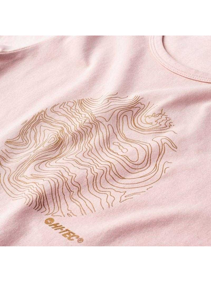 Camiseta akuja para mujer - hi-tec Rosa - Kiabi
