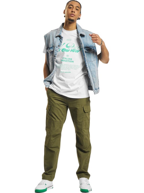 Camiseta al pesto para hombre - mister tee - Kiabi