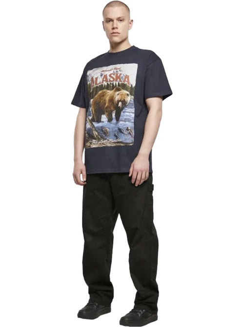 Camiseta alaska diseño vintage para hombre - mister tee - Kiabi