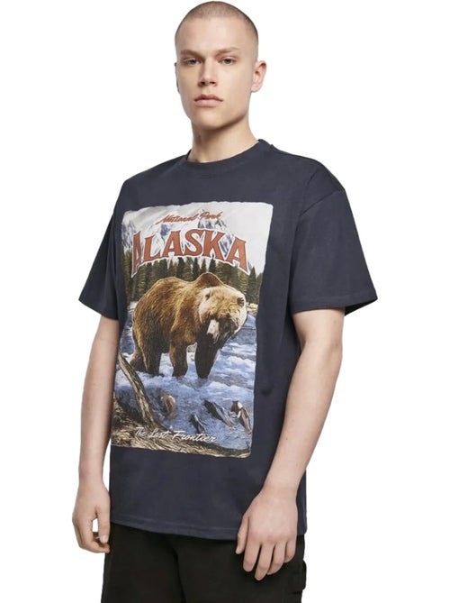 Camiseta alaska diseño vintage para hombre - mister tee - Kiabi