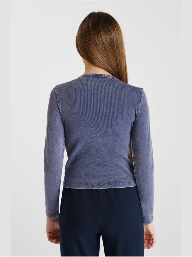 Camiseta ALBINGI Azul - Kiabi