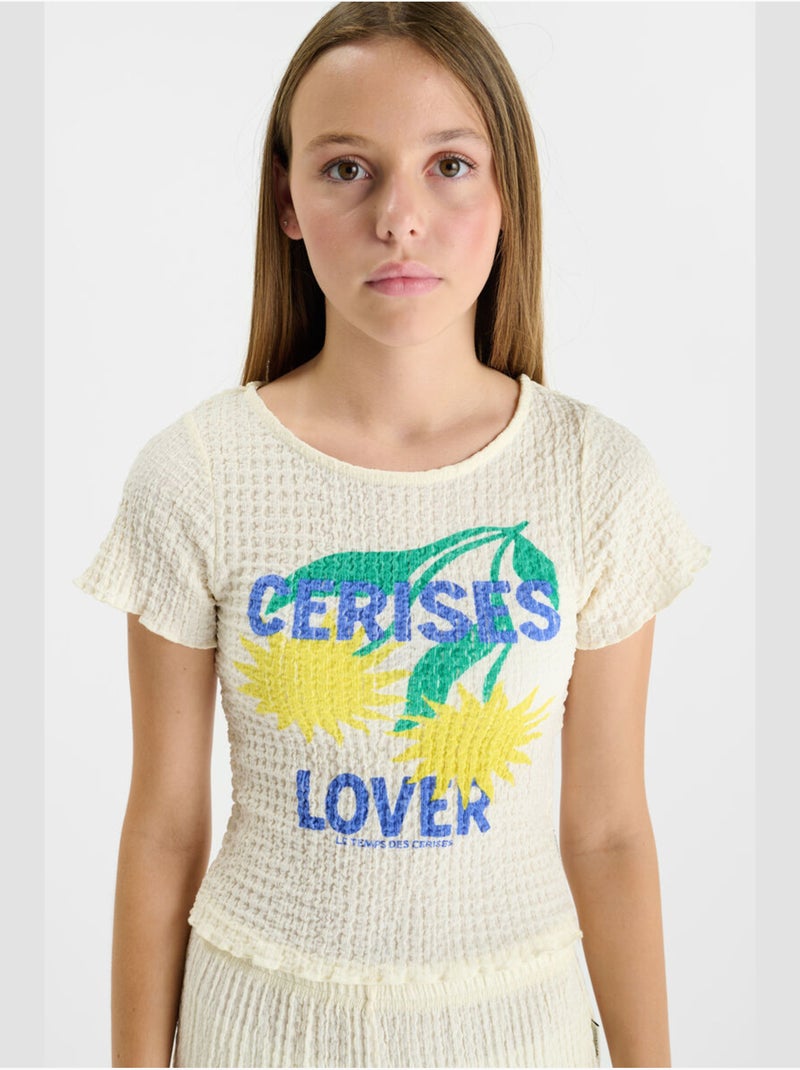 Camiseta ALFREDGI Blanco - Kiabi