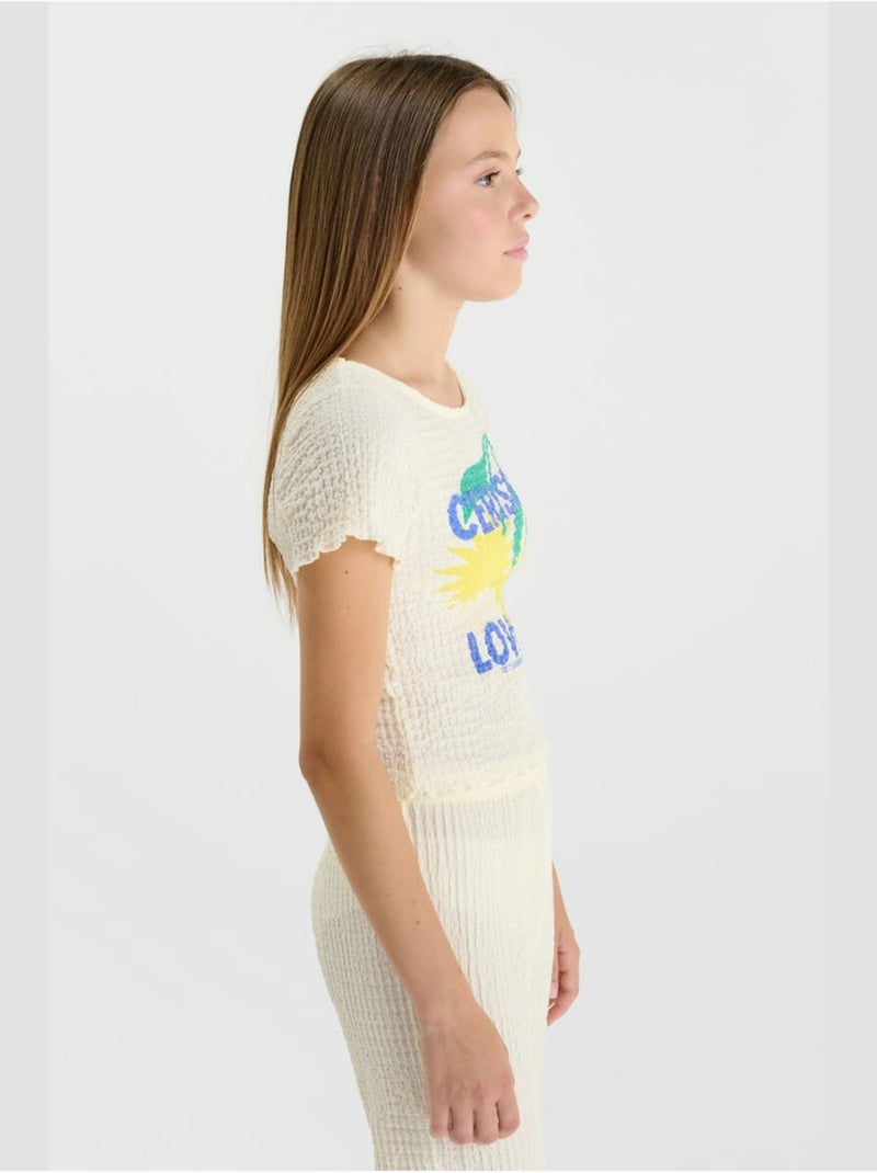 Camiseta ALFREDGI Blanco - Kiabi