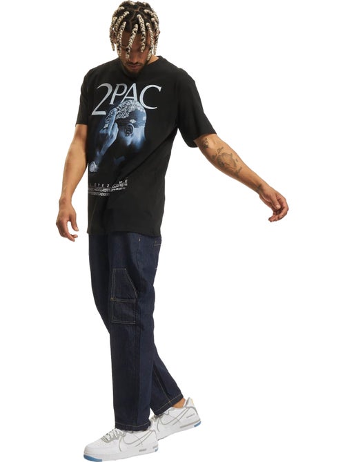Camiseta all f*ck the world 2.0 diseño tupac shakur para hombre - mister tee - Kiabi