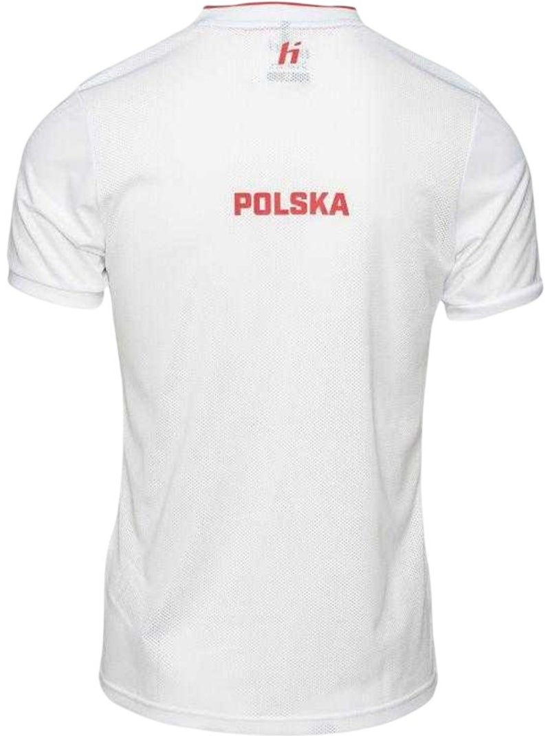 Camiseta alumni poland para hombre - huari Blanco/Rojo - Kiabi