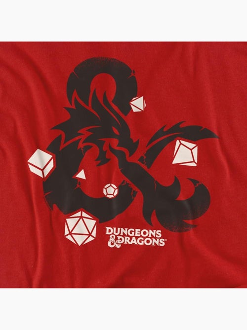 Camiseta ampersand dado para hombre - dungeons & dragons - Kiabi