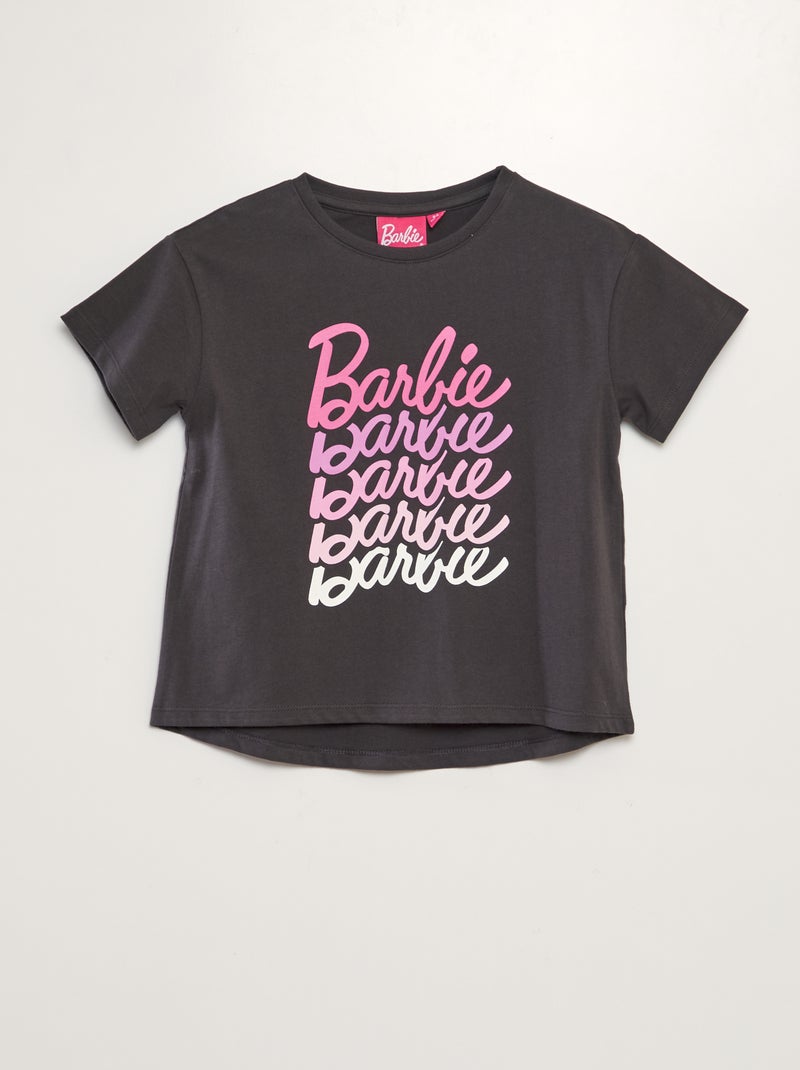 Camiseta ancha 'Barbie' NEGRO - Kiabi