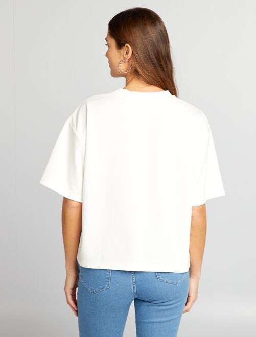 camisetas anchas mujer