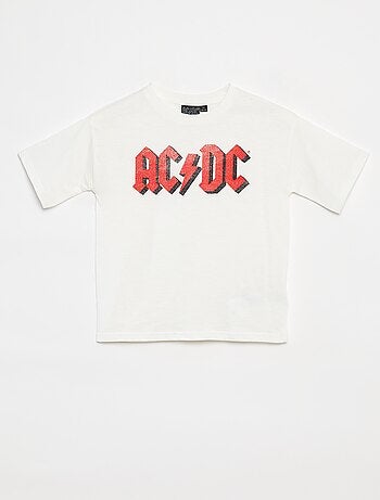 Camiseta ancha de manga corta 'AC/DC'