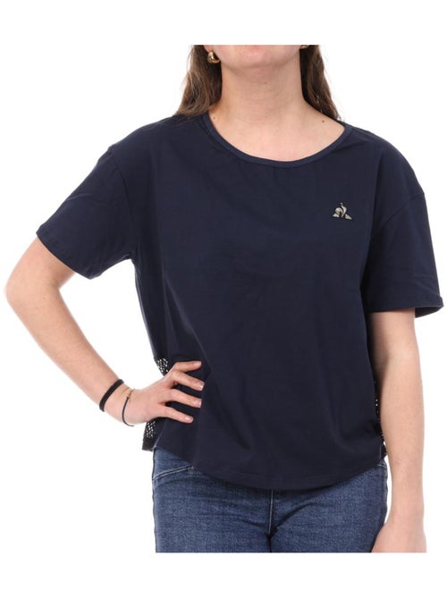 Camiseta Ancha Le Coq Sportif para Mujer - Kiabi Camiseta Ancha Le Coq Sportif para Mujer - Kiabi