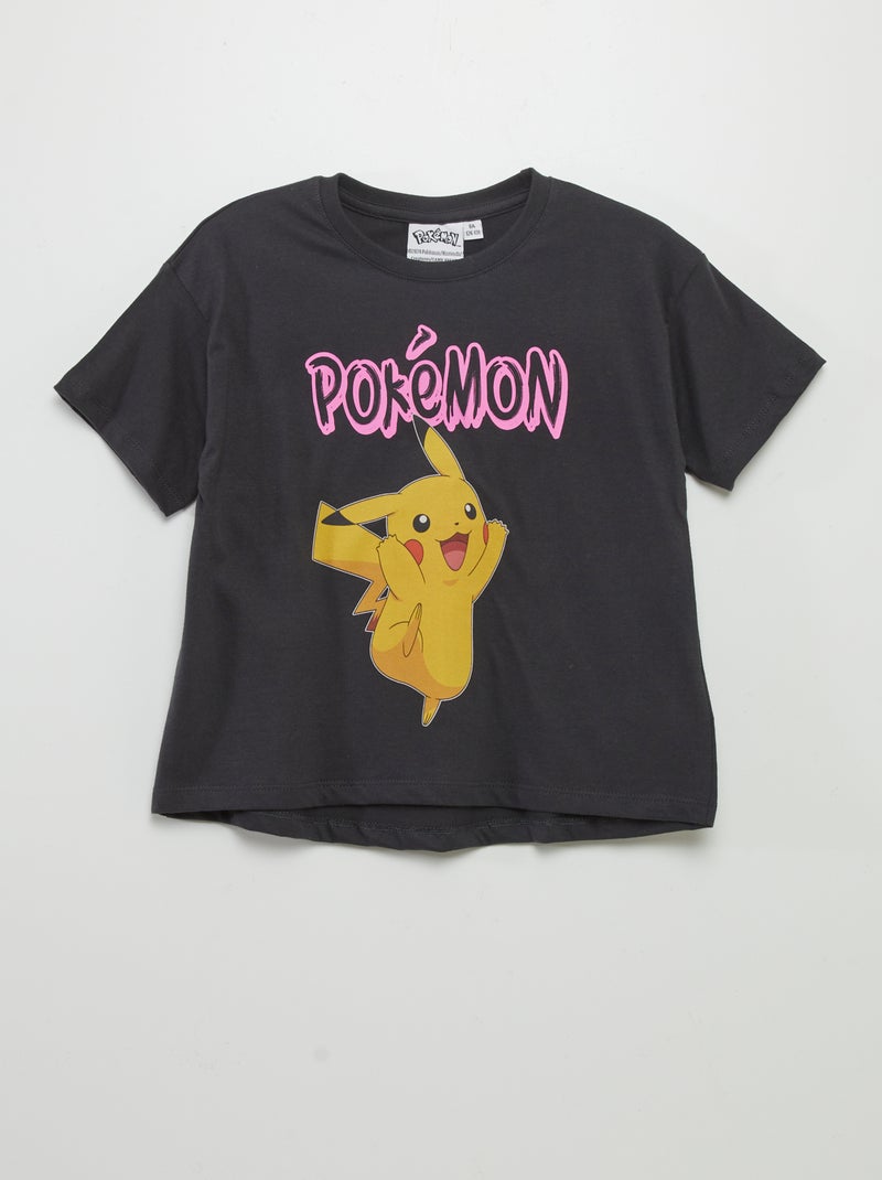 Camiseta ancha 'Pikachu' NEGRO - Kiabi