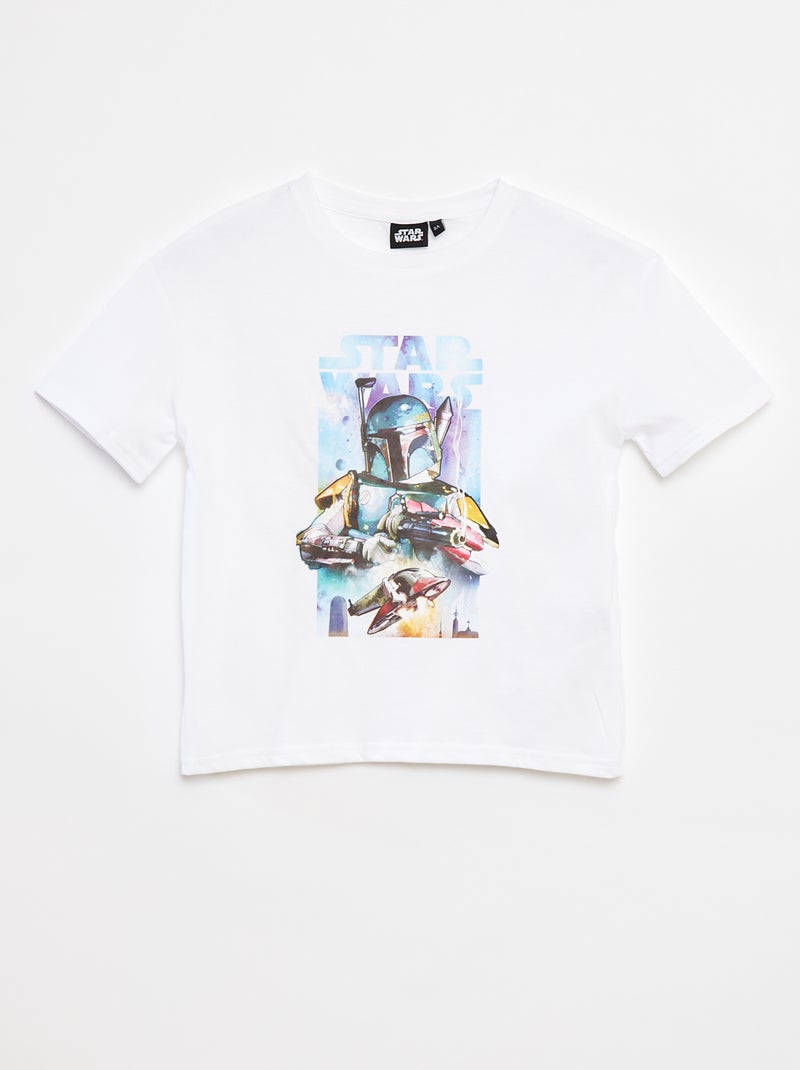 Camiseta ancha 'Star Wars' - BLANCO - Kiabi