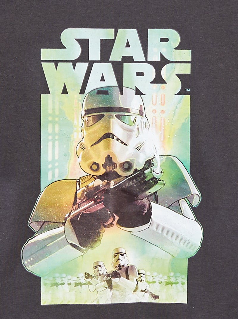 Camiseta ancha 'Star Wars' - GRIS - Kiabi
