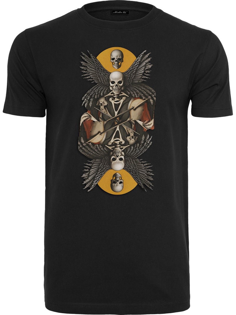 Camiseta angel of death para hombre - mister tee Negro - Kiabi