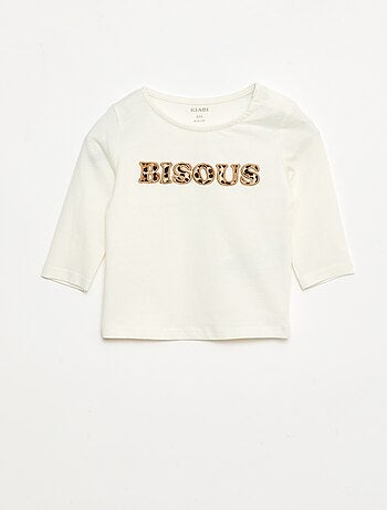 Camiseta animada de algodón