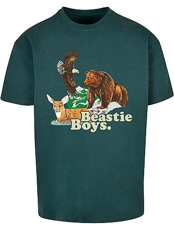 Camiseta animal beastie boys para hombre - mister tee